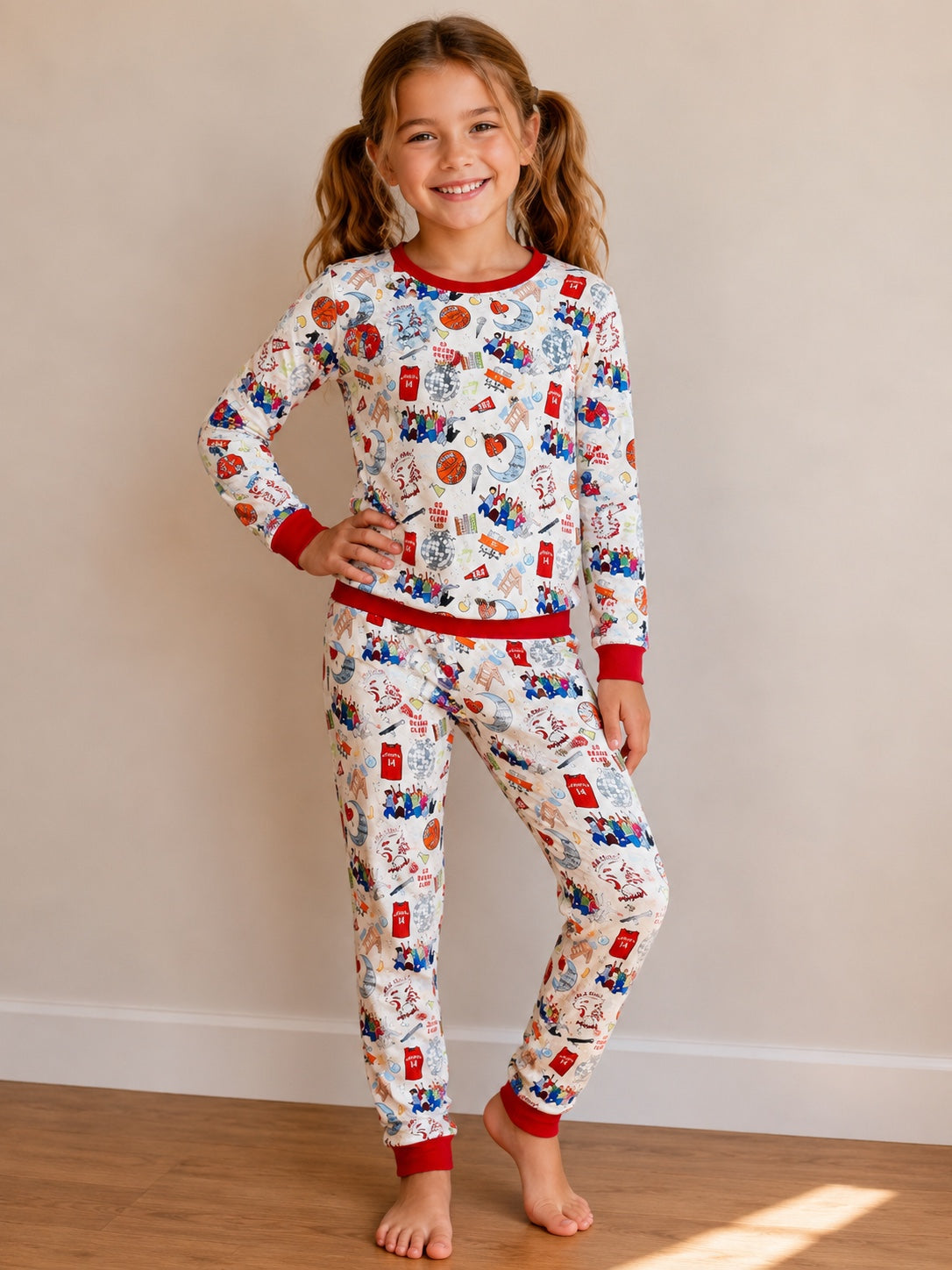 Kids 2 Piece Pajama Set High School Musical