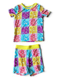 Kids Bamboo Shorts Pajamas 4T - Care Bears