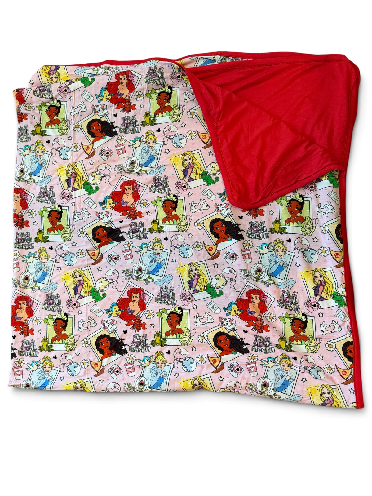 Double Layer Bamboo Blanket 47x47 Disney Princesses