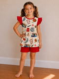 Kids Peplum and Shorts High School Musical